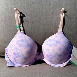 So 36B DARK PINK PUSH UP BRA